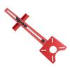 Router Milling Groove Bracket Aluminum Alloy Adjustable Multifunctional Cabinet Hardware Jig and Router Guide for