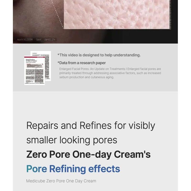 Medicube Krem na jeden dzień Zero Pores