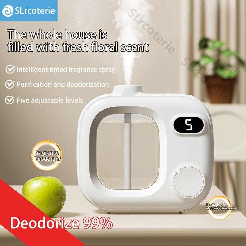 Five Adjustable Settings for A Smart Aroma Diffuser - Suitable for Essential Oils/Perfumes, Smart Diffuser with A 5-Level Adjustable Timer