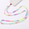 Rope Acrylic Mobile  Phone Chain Smart Phone Strap Crossbody Cellphone Strap Necklace Phone Lanyard