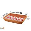 Hansheng Imitation Rattan Rectangular Storage & Drain Basket
