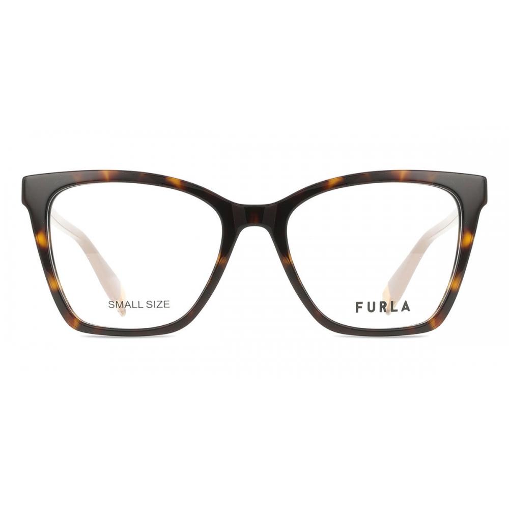 

Furla Unisex Eyeglasses Vfu833 0722 Shiny Dark Tortoise/52-17-140