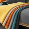 Sofa Cushion Four Seasons Leather Sofa Cover Chenier Nordic Simple Non-Slip Seat Cushion Armrest Backrest Universal Cover
