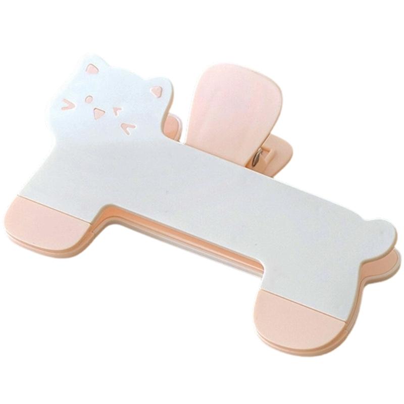 Adorable Cats Shaped Book Clip Light Weight Practical Design Book Clamp For Children Study Books Magazines Secure Grip