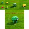 Adorable Resin Vegetable Fruit House Miniatures For Diy Garden Decor And Terrariums