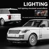 Range Rover Suv Car Model Kids Toy With Opening Doors And Sound Light Play For