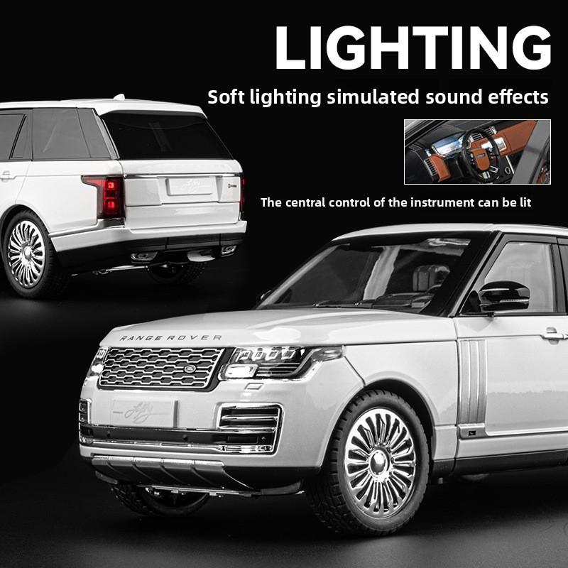 Range Rover Suv Car Model Kids Toy With Opening Doors And Sound Light Play For