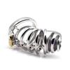 Stainless Steel Chastity Lock with Screws for Male CB, SM Erotic Urethral Lock, Metal Confinement Lock, JJ Cage, Tease Sex Toys