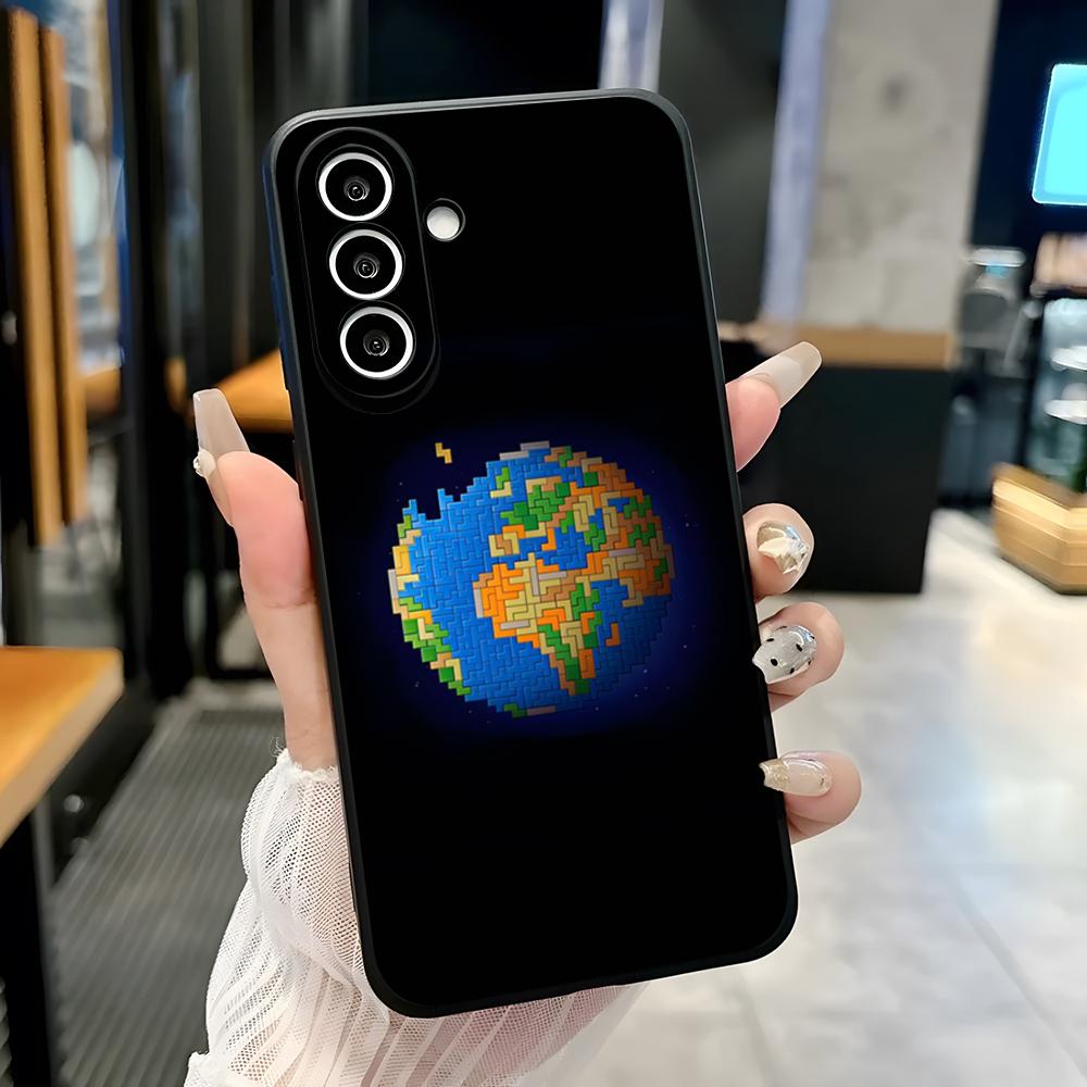

Game T-Tetris Block Phone Case For Samsung S25 Plus S20 S20 Plus S22 Ultra S23 FE S21 Plus S21 Ultra Soft Cover Samsung S24 FE