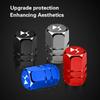 4PCS Car Tire Valve Caps Emblem Metal Cap Case Dust Covers Accessories For DS DS4S DS5 5LS DS3 DS4 DS6 DS7 DS9 WILD RUBIS SPIRIT