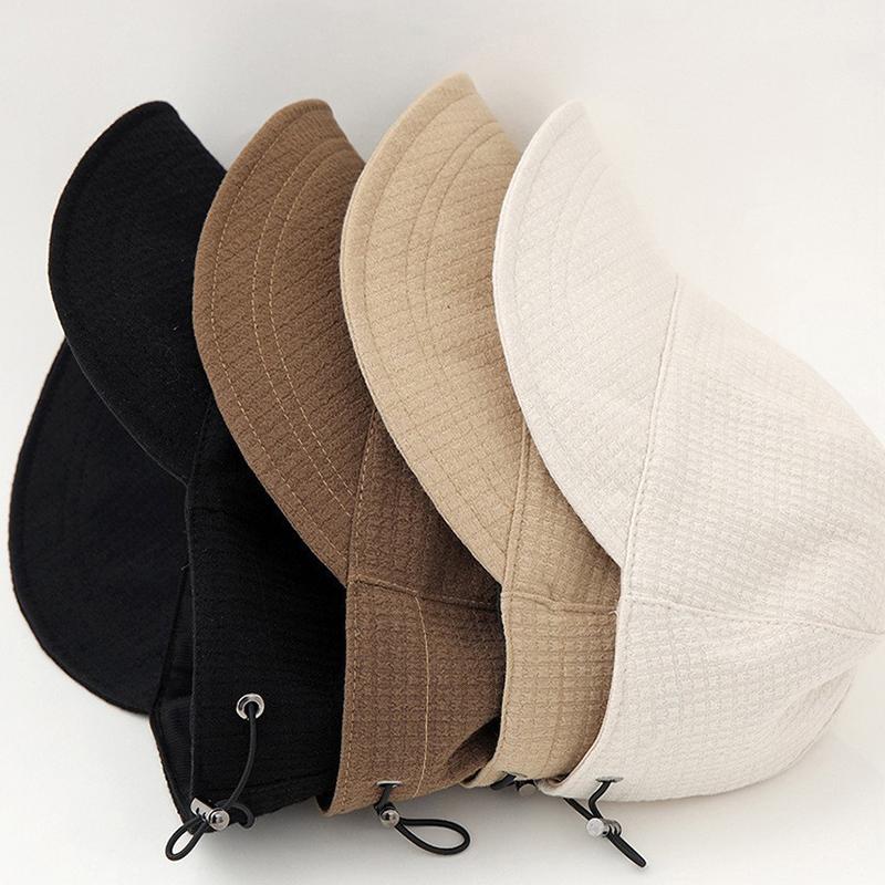 Women'S Solid Color Bucket Hat, Sunscreen Outdoor Sports Casual Bucket Hat, Ideal Choice For Gifts