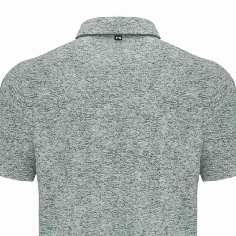 Under Armour Camisa Polo UA Iso Chill para Hombre Gris Melocotón 1377364-012