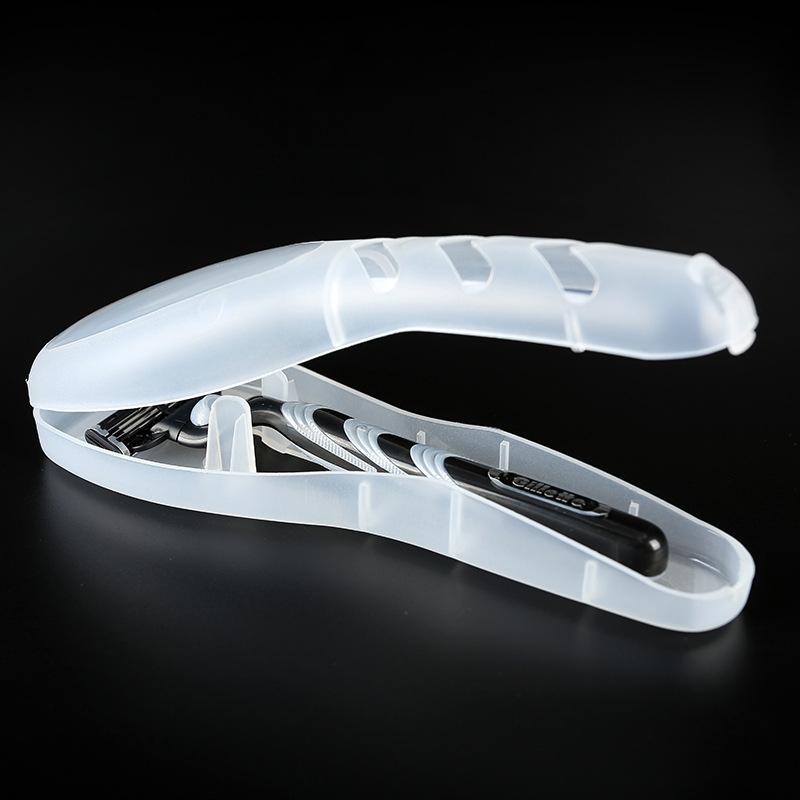 

Дорожный чехол для бритвы, коробка для бритв, держатель для лезвий, пластиковый держатель для чемодана, портативный органайзер для упаковки, аксессуары