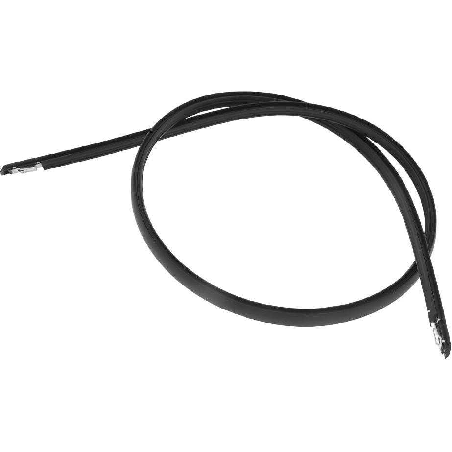 Motoforti Roof Sealing Strip, Weatherstrip Roof Trim Sunroof Seal, for Honda Accord 1998-2002, Rubber, Left Side, No.74316S84003, Black, 1 Pc