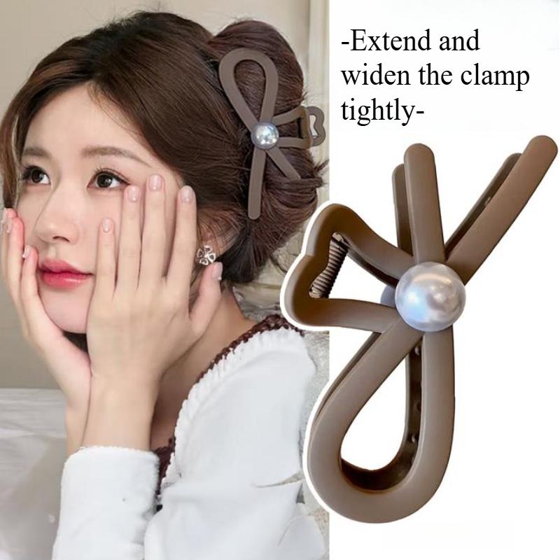 Fairy Bowknot Hair Clips Ribbon Women Ballet Art Streamer Clamp Hairpin Bow Shark Cawl Clips Girls Hair Accessories Jewelry