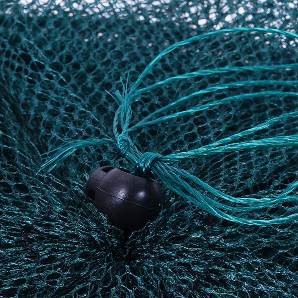 Foldable Fishing Net with Random Color Durable Long Lasting Portable Lightweight Easy to Store for Fishing random color