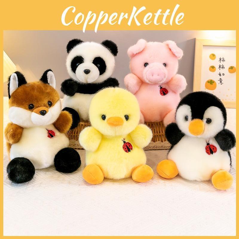 Fox Rabbit Panda Penguin Plush Toy Collection Filling Childrens Comfort Playtime