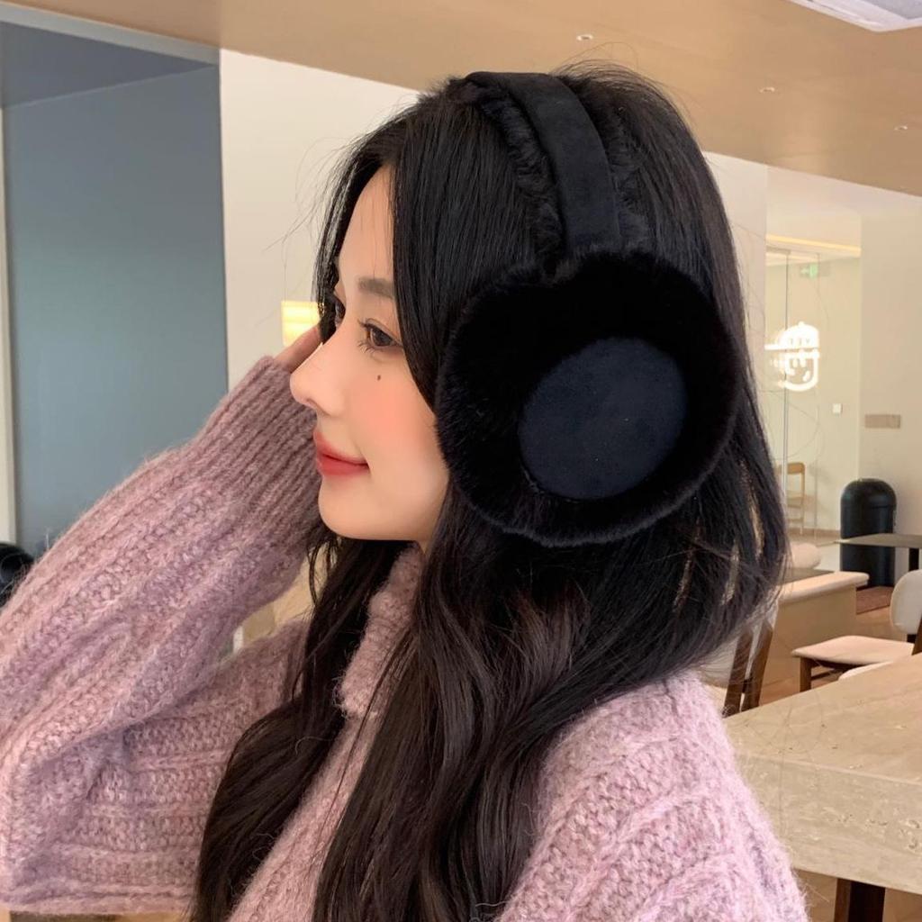 Earmuffs: Unisex Winter Plush Ear Warmers for Outdoor Cycling