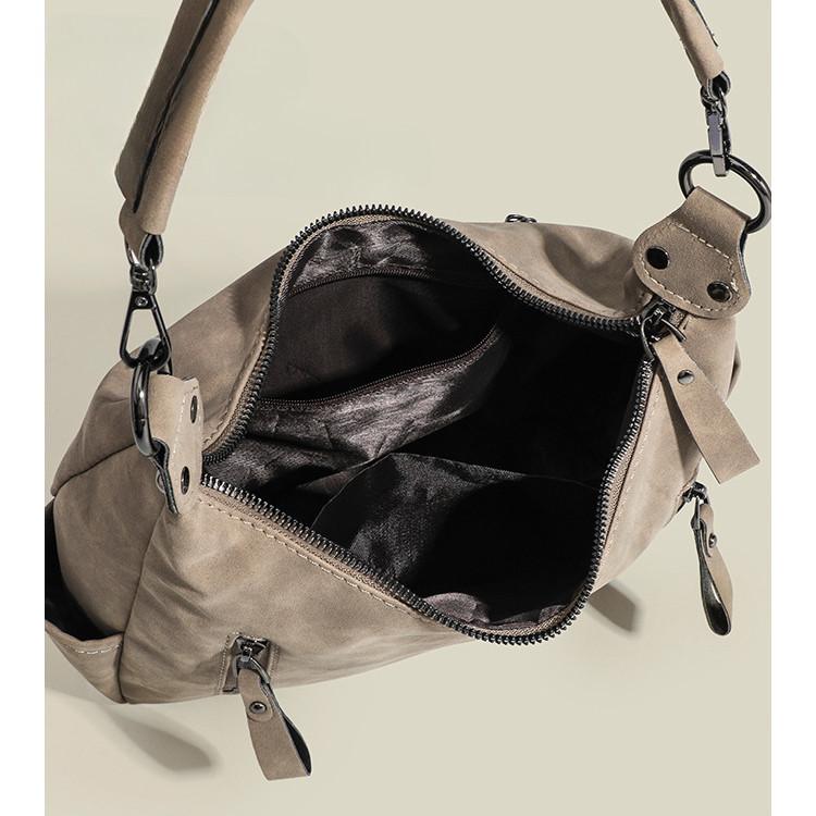 IELGY Женская большая вместительная универсальная винтажная матовая текстурированная — фото 8