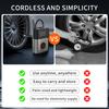 Portable Car Air Pump Electric Tire Inflator Intelligent Digital Display Tire Inflator For Car Motorcycle Bicycle Air Compressor