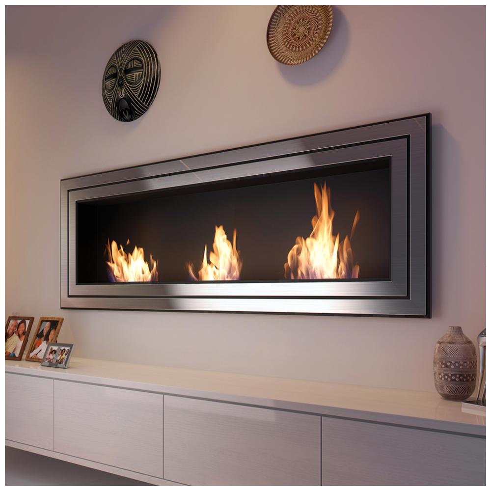 Wall Mounted Bioethanol Fireplace JULIET 1800 TÜV