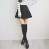 [Women] 1308 Cotton Knee Socks Knee-highs Preppy Look Long Socks Half Tights