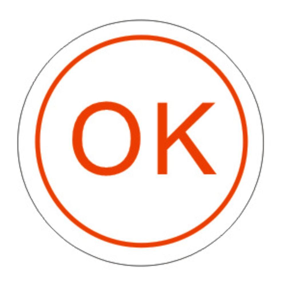 Engraved QA QC Inspect Stamp Self-Inking Quality Inspection Stamp Quality PASS Stamp  Office Supply