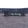 Y's for living Long sleeve sweater Navy knit Women Used