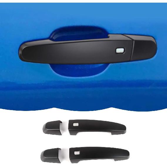 RT-TCZ Carbon Fiber Door Handle Trim Cover Decoration Exterior Accessories for Chevrolet Camaro 2016-2023