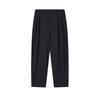 Heritage Simple Fashion Classic Stripe Design Comfortable Loose Woven Casual Pants Men Bottoms Dark-Smoke-Blue F11M628807FDB
