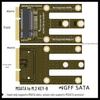 MSATA zu M.2 SATA SSD Adapterkarte, NGFF Erweiterung für 2230/2242 Modelle
