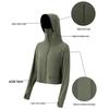 Junbie Women's Ice Silk Sun Protection Cape Jacket