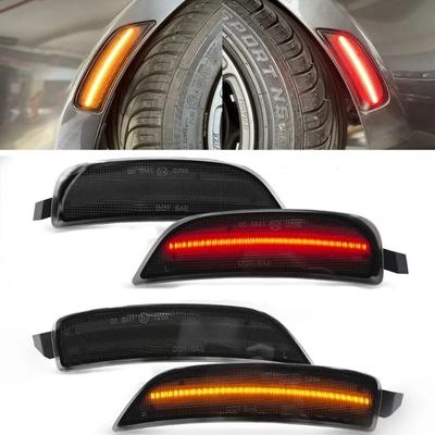 For 2016-2024 Mazda Miata MX-5 Clear Smoked LED Bumper Side Marker Light NA1J-51-5F0B NA1J-51-5E0B NA1J-51-5J0C,NA1J-51-5H0C