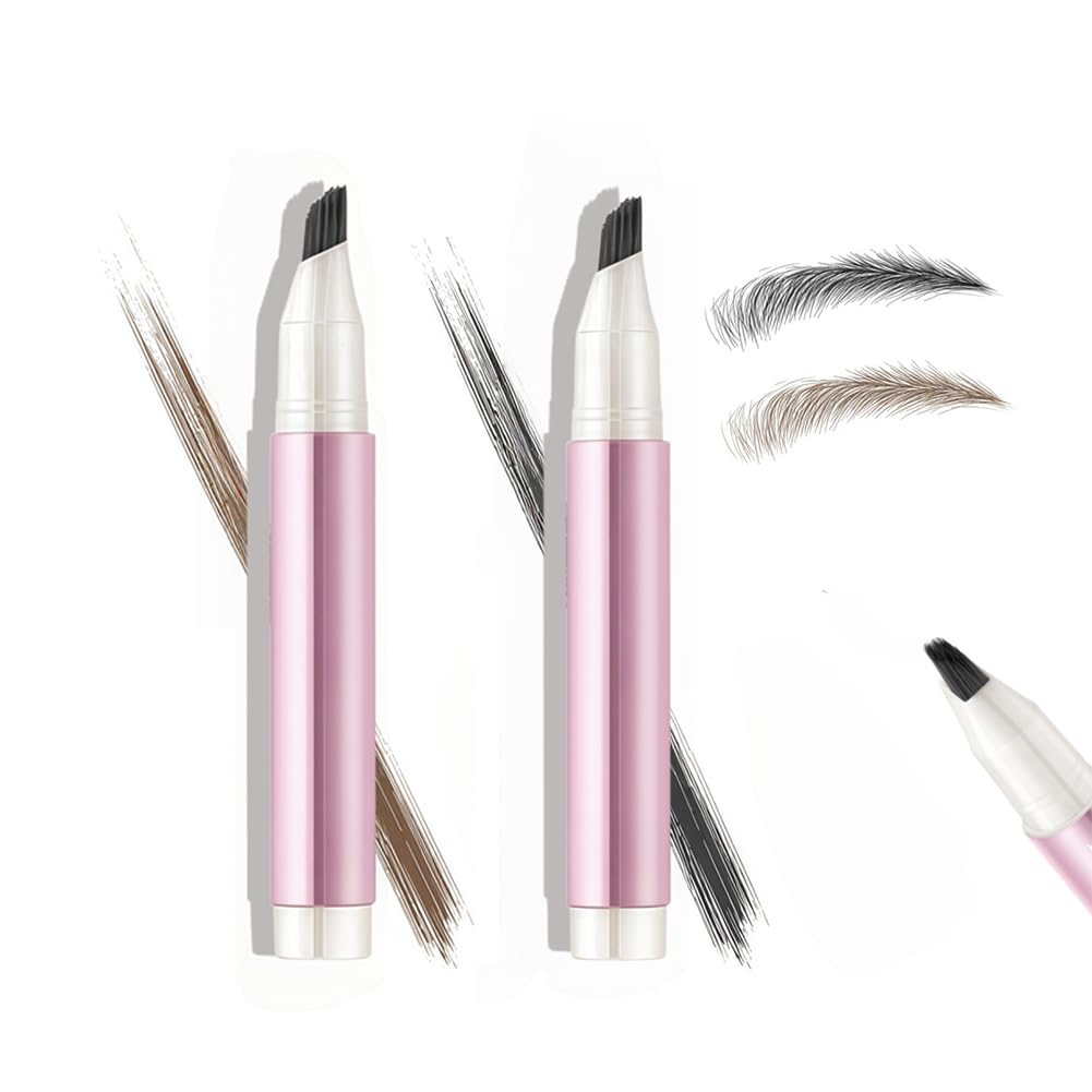 [Eyebrow Black Technology] A revolutionary new eyebrow liquid pencil, a multi-purpose eyebrow pencil that creates natural, wild-looking brows that