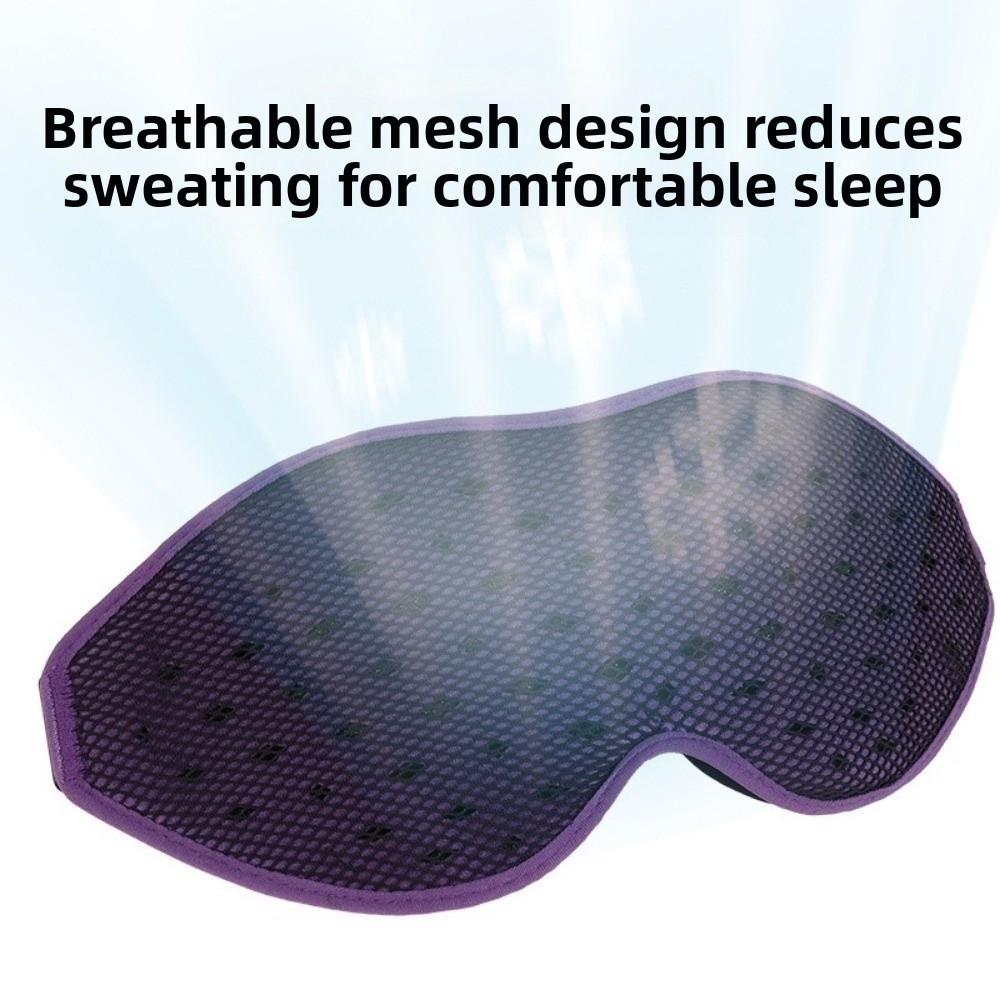 Soft Padded Sleeping Aid Eye Patch 3D Contoured 3D Sleeping Mask Blocking Light Eye Mask  Men/Women