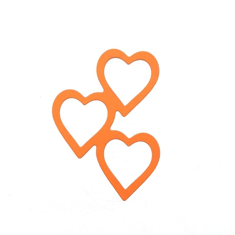 Heart Metal Die Cuts Wedding Cutting Dies Cut Stencils for DIY Embossing Paper Valentines Day Scrapbooking Decorations