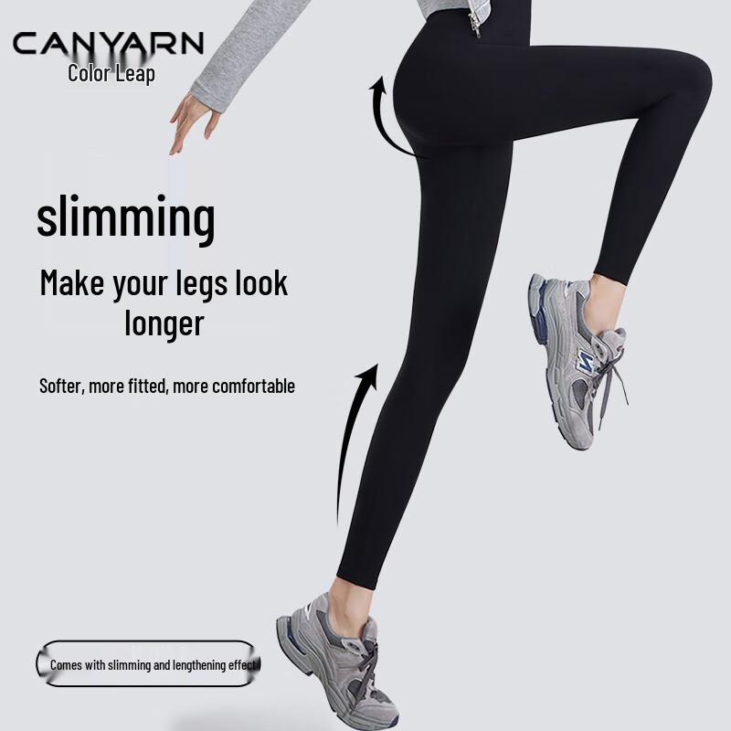 

Женские бесшовные леггинсы для йоги Caiyue с высокой талией и эффектом «акульей кожи» L