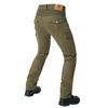 Men's Summer Stretch Denim Military Green Motorcycle Racing Pants - Anti-Fall Cycling Rider Gear