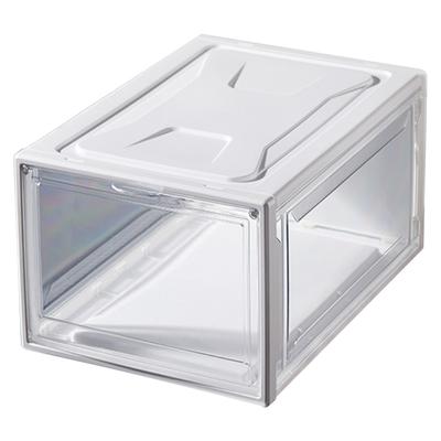 Úložný box na boty Krabice Organizér na domácí boty Praktický držák Magnetická přitažlivost PP plastový Kontejner na tenisky Stohovatelný box