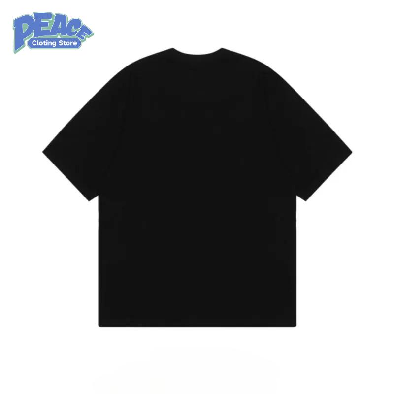 Interesting Letter Printed T-shirt for Men and Women 100% Cotton T-shirt Summer Fashion Casual Comfy Short Sleeve Top Streetwear