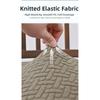 Universal Anti-slip Chair Cushion Cover Soft Elastic Chair Slipcover Washable Anti-dirty Seat Cover Dining Chair