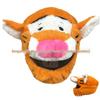 Motorcycle Plush Helmet Cover - Three-Eye Elk, Pumpkin, Rabbit Balaclava