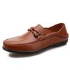 Fashion Hot Sale Men's Slip on Flats Loafers Lightweight Casual Walking Shoes Breathable Driving Shoes Non Slip Soft Sole Male Moccasins