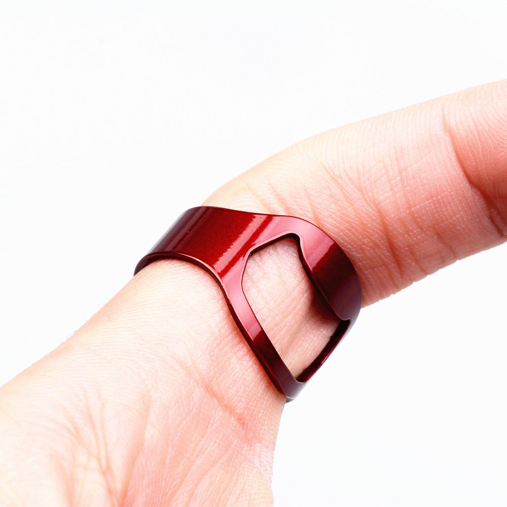 2Pieces Men Stainless Steel bear rod Opener Ring Bike for Home