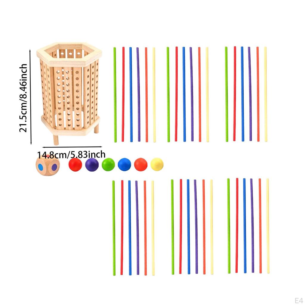 Children Pull Stick Toy ,Early Education Toy, Educational Interactive Board Game Tabletop