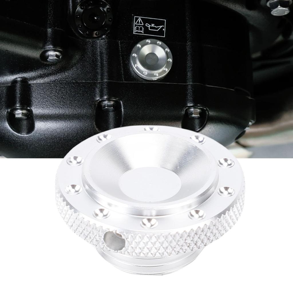 Kryt šroubu pro plnění oleje motocyklu Slitina hliníku T6063 Plnicí otvor motorového oleje Náhrada za Interceptor 650 2018-2024