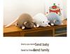Gray Fancy Rat Plush Doll - Cute Simulation Stuffed Toy & Sleeping Pillow Gift