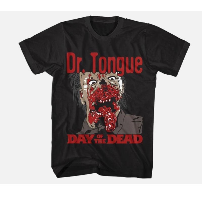 Undead Day Tongue Doctor Mens Tshirt Comfortable Fashion Trend Y2K  Men Clothing T Shirts S