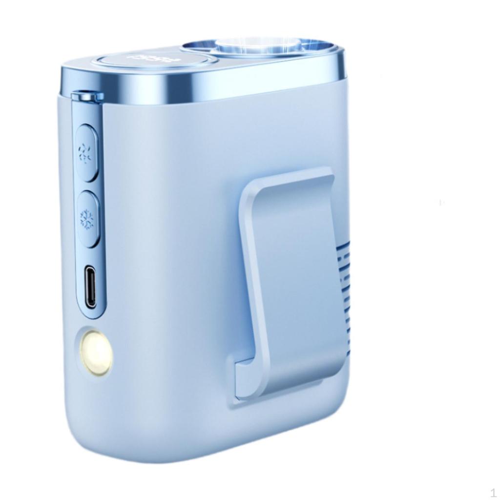 Portable Fan, USB , Easy to Carry, Sports Fan with Flashlight for Agriculture, Hiking And
