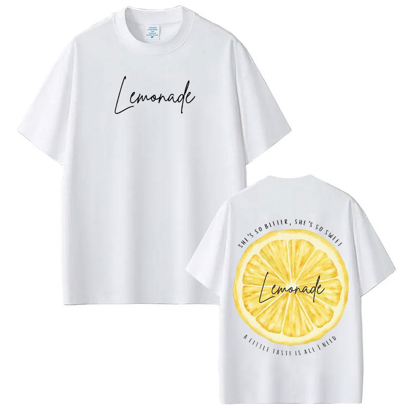 Rapper Louis Tomlinson Lemonade Grafiche Moda Maglietta Uomo Donna Hiphop T-shirt Manica Corta Ampia Casual Alta Qualità Magliette